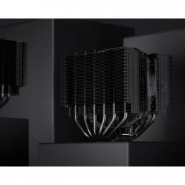 Кулер для процессора/ CPU Cooler Noctua NH-D15S chromax.black (167W, 4-pin PWM, 160mm, Al/Cu, 6x6mm, 1x150x140x25mm, 82.5CFM, 24.6dBA, 1500RPM, S: 1851/1700/1200/115X, AM5/AM4, Black)