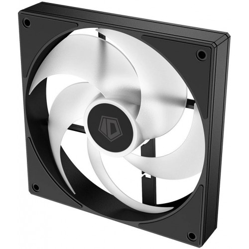 Вентилятор ID-Cooling AS-140-ARGB-K 140мм с ARGB подсветкой, 4-pin, 24.9дБ - Черный корпус