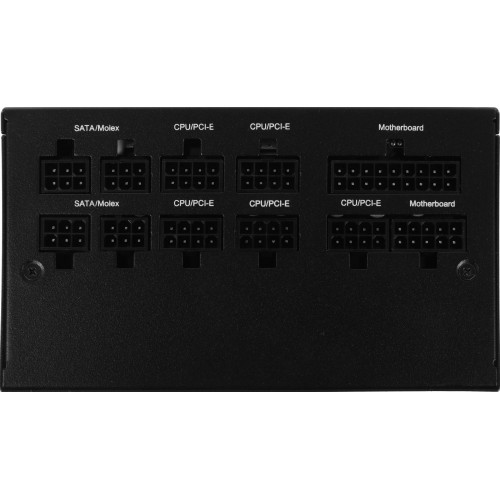 Блок питания Chieftec ATX 650W PowerUp GPX-650FC 80+ gold 24pin APFC 120mm fan 9xSATA Cab Manag RTL [GPX-650FC]