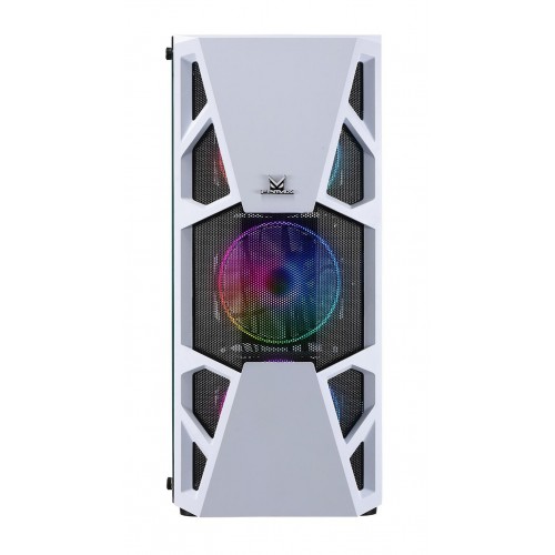 Корпус ATX Formula CL-3303W RGB белый с вентиляторами 2x120mm и портами USB 2.0/3.0