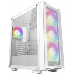 Корпус Deepcool CC560 MESH V2 белый ATX 8x120mm 5x140mm 1xUSB2.0 audio bott PSU [R-CC560-WHAMA4-G-2]
