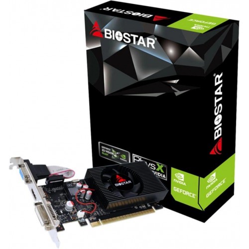 Купить видеокарту Biostar GT730 4GB GDDR3: NVIDIA GeForce для игр и работы