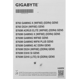 Материнская плата/ B760 GAMING X GEN5