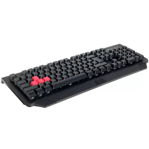 Клавиатура A4Tech B120N USB с LED-подсветкой для геймеров, черная, 1.8 м кабель