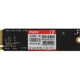 Накопитель SSD Kingspec PCIe 3.0 x4 1TB NX-1TB M.2 2280 0.9 DWPD