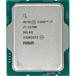 Процессор/ APU LGA1700 Intel Core i7-12700 (Alder Lake, (8P+4E)C/(16P+4E)T, 2.1/4.8GHz, 25MB, 65/180W, UHD Graphics 770) OEM
