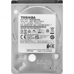 Жесткий диск/ HDD Toshiba SATA 2TB 2.5" 6.0 Gbit/s 5400 rpm 128Mb OFFICIAL RECERTIFIED 1 year warranty (replacement ST2000LM015, ST2000LM007, WD20SPZX)