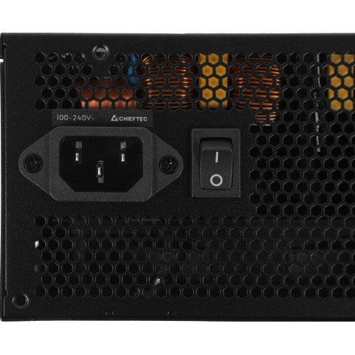 Блок питания Chieftec ATX 650W PowerUp GPX-650FC 80+ gold 24pin APFC 120mm fan 9xSATA Cab Manag RTL [GPX-650FC]
