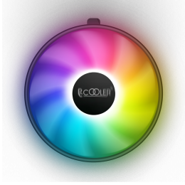 Кулер для процессора/ CPU Cooler PCCooler E126M PRO (92W, 4-pin PWM, 70mm, Al/Cu, -mm, FRGB, 1x120mm, 65.46CFM, 29.8dBA, 1600RPM, S: 1700/1200/115X, AM5/AM4, black)