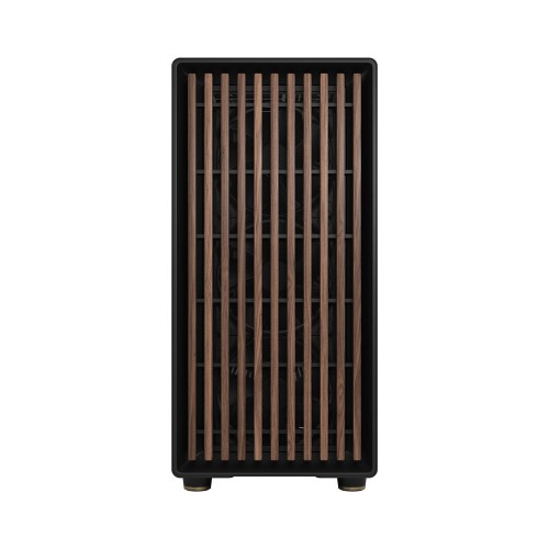 Купите Корпус Fractal Design North XL: Full-Tower с 3 вентиляторами, USB 3.2 Type-C и деревянной панелью в Charcoal Black