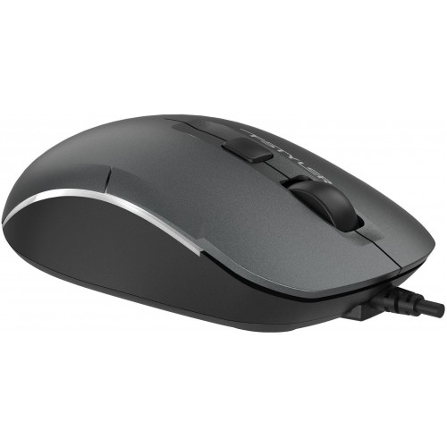 Купить оптическую мышь A4Tech Fstyler FM26 серый/черный 1600dpi USB для ноутбука - идеальный выбор для работы и игр