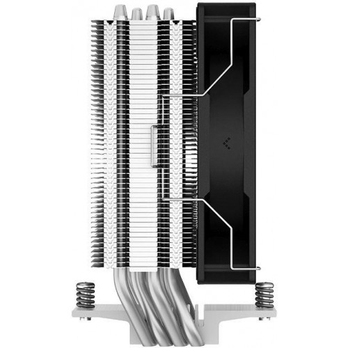 Кулер Deepcool AG400 LED RGB Soc-AM5/AM4/1200/1700/1851 черный 4-pin 18-32dB Al+Cu 220W 614gr Ret (R-AG400-BKLNMC-G-1) [R-AG400-BKLNMC-G-1]