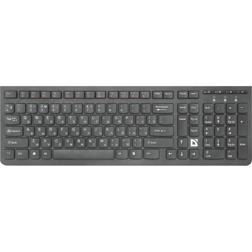 Defender Беспроводная клавиатура UltraMate SM-535 RU,черный,мультимедиа Defender
