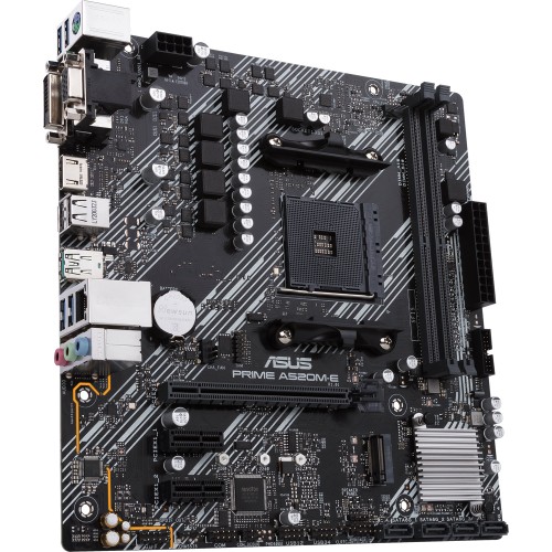 Материнская плата ASUS PRIME A520M-E/CSM: надежность и производительность для вашего ПК