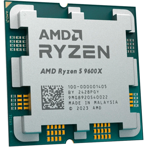 Процессор/ APU AM5 AMD Ryzen 5 9600X (Granite Ridge AM5, 6C/12T, 3.9/5.4GHz, 32MB, 65W, Radeon Graphics) OEM AMD