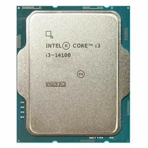 Купить процессор Intel Core i3-14100 LGA1700 (Raptor Lake, 4C/8T, 3.4/4.7GHz, 5MB, 110W, UHD Graphics 730) - OEM версия