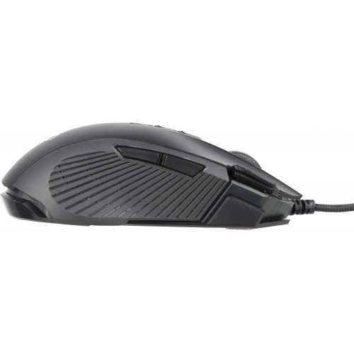 Купить игровую мышь A4Tech Bloody J90s черного цвета с оптическим сенсором 8000dpi и 12 кнопками - идеальный выбор для геймеров!