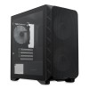 Корпус без блока питания/ Case HSPD M321, Mesh Mini-tower, Black, slide TG, 0.45 SPCC, 2x140mm ARGB (M11-140)+1x120mm ARGB (M11-120) mATX, mITX 160/340/184mm 2x2.5", 2x3.5", 4xPCI 2xUSB-A 3.0, 1xUSB-A 1.0 390x200x385mm HSPD