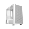 Корпус без блока питания/ Case PCCooler C3D310 WH, Mini-Tower, TG, Mesh, no fans, 2xUSB-A 3.0, mATX, mITX White PcCooler