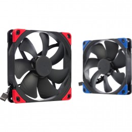 Кулер для корпуса/ Case Cooler Noctua NF-A14 PWM chromax.black.swap (140x140x25mm, 4-pin PWM, 82.5CFM, 24.6dBA, 1500RPM, Black)