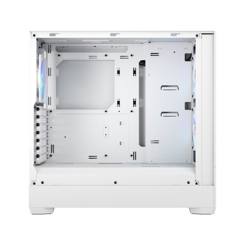 Корпус ПК без блока питания/ Case Fractal Design Pop Air RGB TG Clear Tint, Midi-Tower, 3x120mm RGB, 2xUSB-A 3.2 ATX, mATX, mITX White Fractal Design