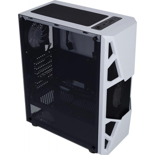Корпус ATX Formula CL-3303W RGB белый с вентиляторами 2x120mm и портами USB 2.0/3.0