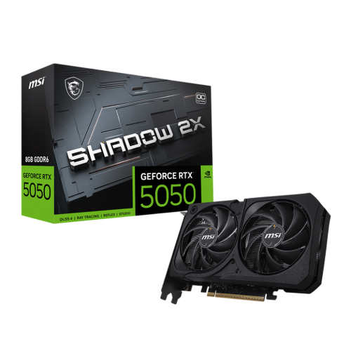 Видеокарта/ GeForce RTX 5050 8G SHADOW 2X OC MSI