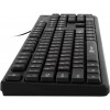 Клавиатура Оклик 100M HW3 черный USB с кабелем 1.6м – надежный выбор для комфортной работы и игр