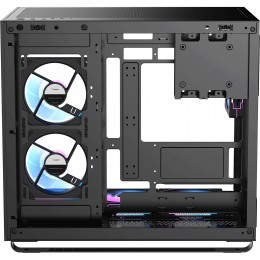 Корпус ПК без блока питания/ Case Ocypus Iota C70 BK ARGB, Midi-Tower, TG, 6x120mm ARGB, 2xUSB-A 3.0 + 1xUSB-C 3.1, ATX, mATX, mITX Black