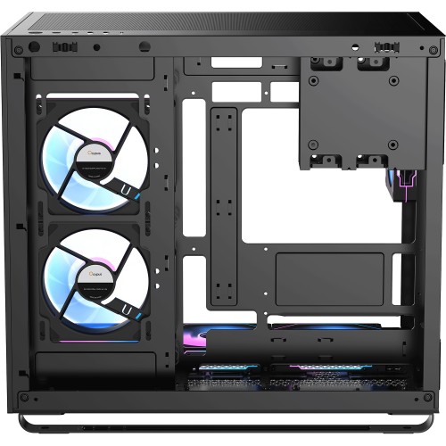 Корпус ПК Ocypus Iota C70 BK ARGB - Midi-Tower с 6x120mm ARGB, USB-A 3.0 и USB-C 3.1, поддержка ATX, mATX, mITX