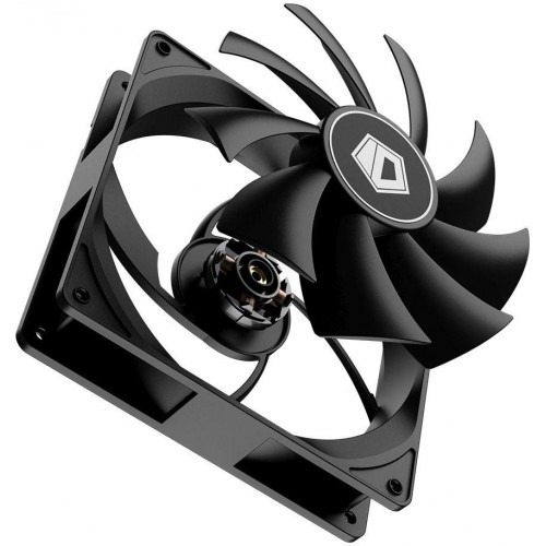 Вентилятор ID-Cooling FL-12025K 120x120x25 мм черный 3-pin, 21 дБ - идеальное охлаждение для вашего корпуса
