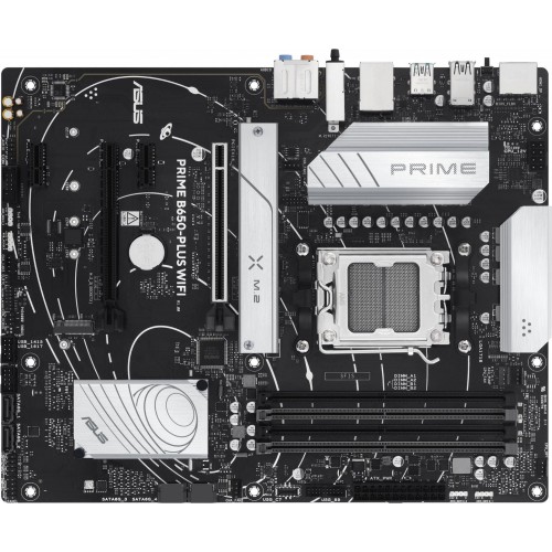 Материнская плата Asus PRIME B650-PLUS WIFI AM5: 4xDDR5, 2.5G LAN, RAID, HDMI и DP