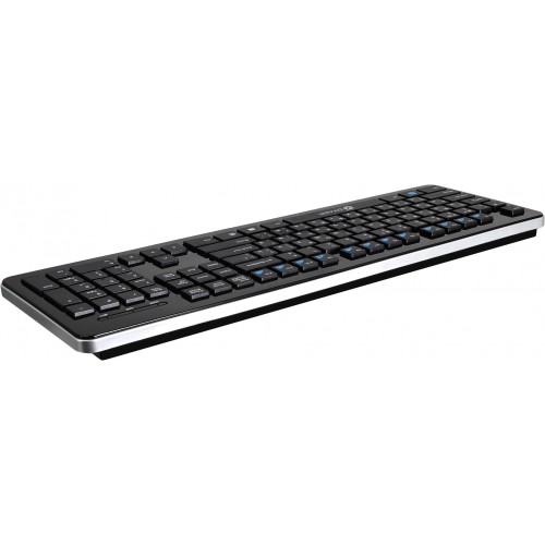 Клавиатура Оклик 870S черная USB беспроводная slim Multimedia – идеальный выбор для комфортной работы и развлечений