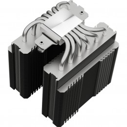 Кулер для процессора/ CPU Cooler Thermalright Peerless Assassin 120 Digital Black ARGB (4-pin PWM, LED temp., 162mm, Ni/Cu, 6x6mm, ARGB, 2x120mm, 88.89CFM, 25.6dBA, 1850RPM, S: 1851, 1700, 1200, 115X, AM5, AM4, black)
