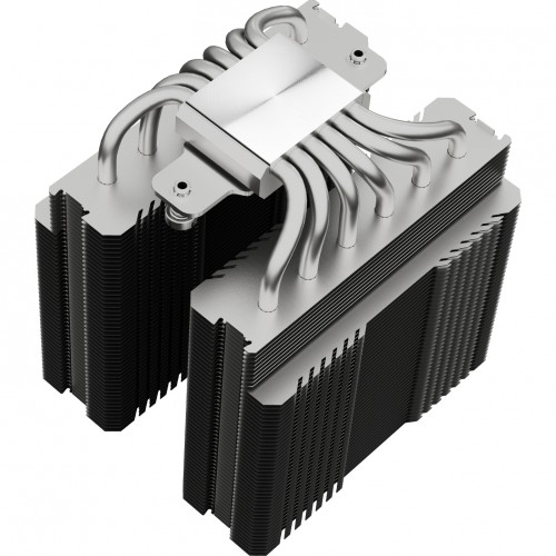 Кулер для процессора/ CPU Cooler Thermalright Peerless Assassin 120 Digital Black ARGB (4-pin PWM, LED temp., 162mm, Ni/Cu, 6x6mm, ARGB, 2x120mm, 88.89CFM, 25.6dBA, 1850RPM, S: 1851, 1700, 1200, 115X, AM5, AM4, black) Thermalright