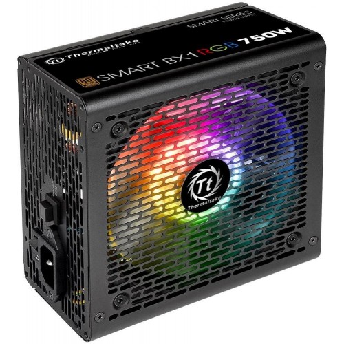 Блок питания Thermaltake ATX 750W Smart BX1 RGB 80+ Bronze с 120mm вентилятором и 8xSATA - Высокая производительность и стильный дизайн