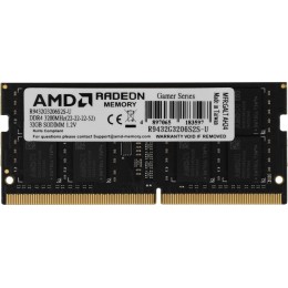 Память DDR4 32Gb 3200MHz AMD R9432G3206S2S-U R9 RTL PC4-25600 CL22 SO-DIMM 260-pin 1.2В Ret