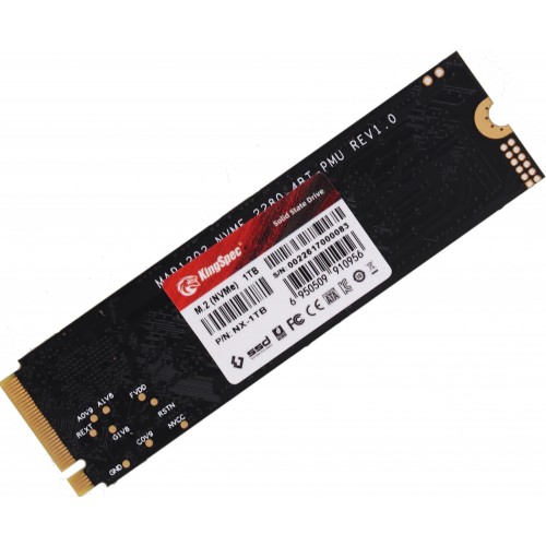 Накопитель SSD Kingspec 1TB M.2 2280 PCIe 3.0 x4 - Высокая скорость и надежность для ваших данных