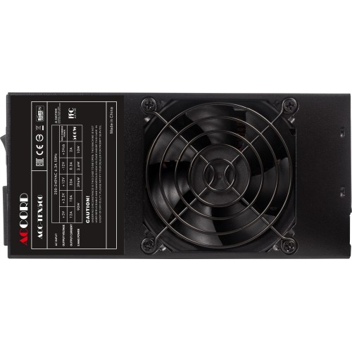 Блок питания Accord TFX 500W ACC-TFX500 80 PLUS WHITE (20+4pin) APFC 80mm fan 3xSATA RTL [ACC-TFX500 80+W]