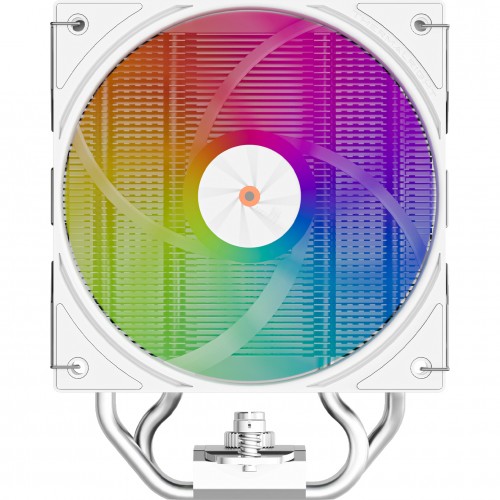 Кулер для процессора/ CPU Cooler Thermalright Assassin X 120 R Digital ARGB White (4-pin PWM, 151mm, Al/Cu, 4x6mm, ARGB, 1x120mm, 70.84CFM, 29.8dBA, 2000RPM, S: 1851/1700/1200/115X, AM5/AM4, white) Thermalright