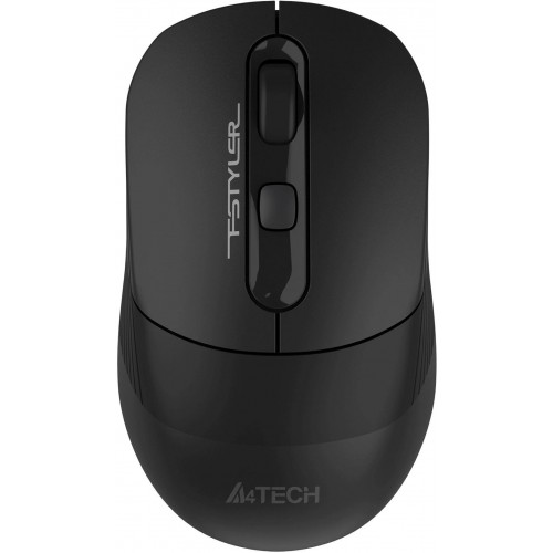 Купить беспроводную оптическую мышь A4Tech Fstyler FB10CS черного цвета с 2000dpi и 4 кнопками – идеальный выбор для работы и игр.