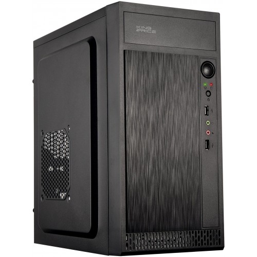Корпус KingPrice KPCC-MN211 черный mATX - идеальное решение для вашего ПК с 2xUSB2.0 и поддержкой 2x120mm вентиляторов