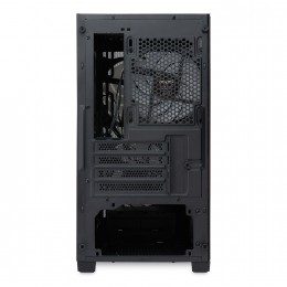 Корпус без блока питания/ Case HSPD M321, Mesh Mini-tower, Black, slide TG, 0.45 SPCC, 2x140mm ARGB (M11-140)+1x120mm ARGB (M11-120) mATX, mITX 160/340/184mm 2x2.5", 2x3.5", 4xPCI 2xUSB-A 3.0, 1xUSB-A 1.0 390x200x385mm