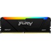 Память оперативная/ Kingston 32GB 3600MT/s DDR4 CL18 DIMM (Kit of 2) FURY Beast RGB Kingston