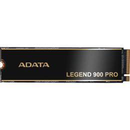 Твердотельный накопитель/ ADATA SSD LEGEND 900 PRO, 4000GB, M.2(22x80mm), NVMe 1.4, PCIe 4.0 x4, 3D NAND, R/W 7400/6500MB/s, IOPs н.д./н.д., TBW 2400, DWPD 0.3 (5 лет)