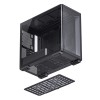 Корпус JONSBO D300 Mini-Tower без блока питания: стильный черный кейс для mATX и mITX с USB-A 3.2 и USB-C 3.2