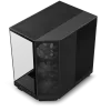 Корпус без блока питания/ Case NZXT H6 Flow RGB (2023), Midi-Tower, TG, 3x120mm RGB, 2xUSB-A 3.2 + 1xUSB-C 3.2, ATX, mATX, mITX Black NZXT
