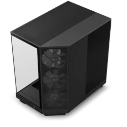 Корпус без блока питания/ Case NZXT H6 Flow RGB (2023), Midi-Tower, TG, 3x120mm RGB, 2xUSB-A 3.2 + 1xUSB-C 3.2, ATX, mATX, mITX Black