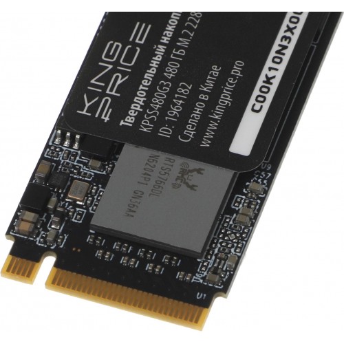 Купить твердотельный накопитель KingPrice PCIe 3.0 x4 480GB M.2 2280 - высокая скорость и надежность для вашего ПК