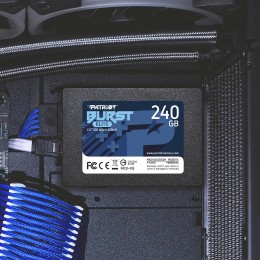 Твердотельный накопитель Patriot SATA-III 240GB PBE240GS25SSDR Burst Elite 2.5" [PBE240GS25SSDR]